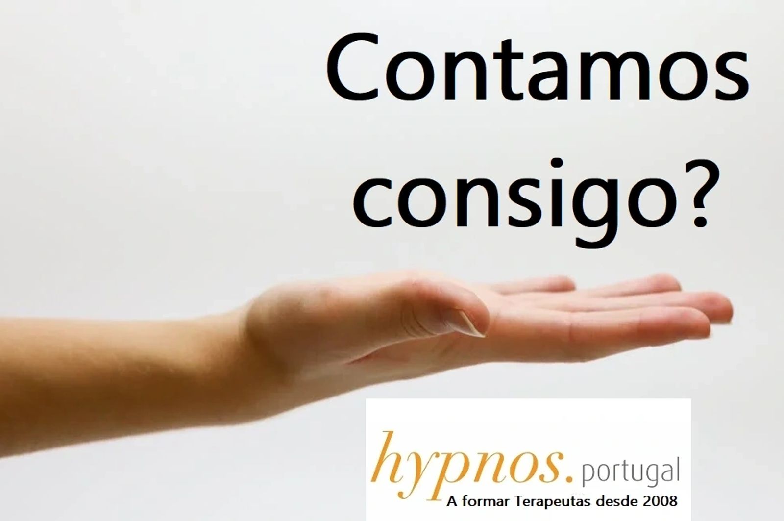 Convite curso hipnoterapia